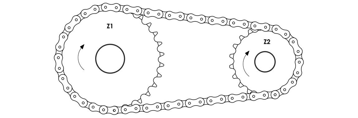 Zincir Dişli Hesabı İletim/Devir Oranı