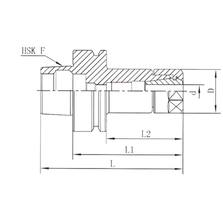 Hsk Hsd F63 Tutucu Er40