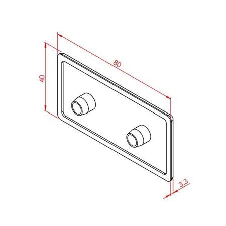 Profil Kapağı 40X80 K10