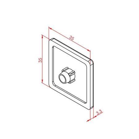 Profil Kapağı Ağır 35X35