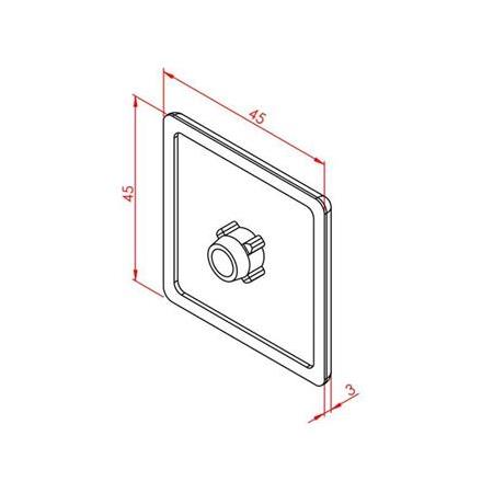 Profil Kapağı 45X45