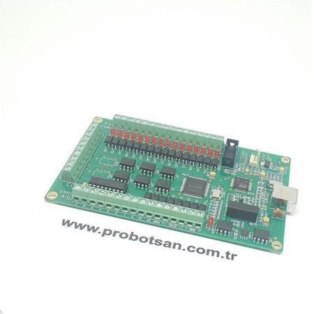 3 eksen mach3 kontrol kartı