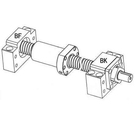 Bf 15 Vidalı Mil Uç Yatakları 15 Mm