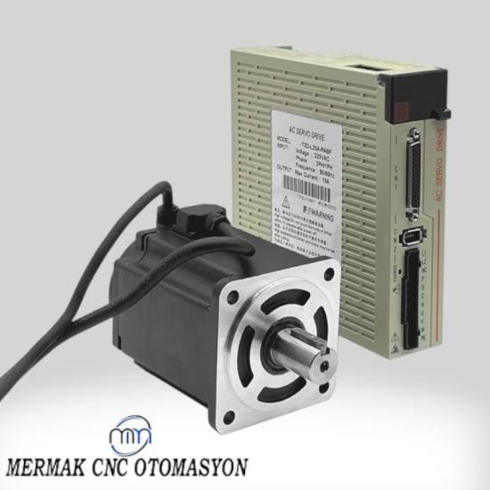 750W Servo Motor Seti 80AST-A1C02430 T3D-L20A-RABF