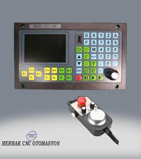 4 Eksen Kontrol Ünitesi + El Çarkı M002-16A-16B