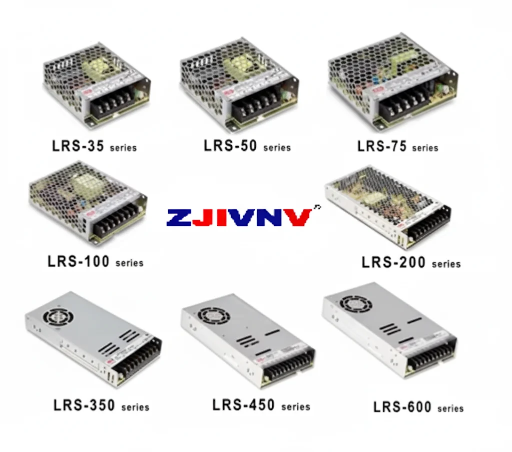 مزود طاقة 24 فولت 14.6 أمبير LRS-350-24 - 350 وات اختيار مزود الطاقة (Power Supply): كم أمبير مطلوب لأنظمة CNC؟