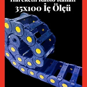 Hareketli Kablo Kanalı 35X100 Ağır Seri (iç ölçü)