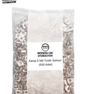 Kanal 8 M8 Tırtıllı Somun (500 Adet)