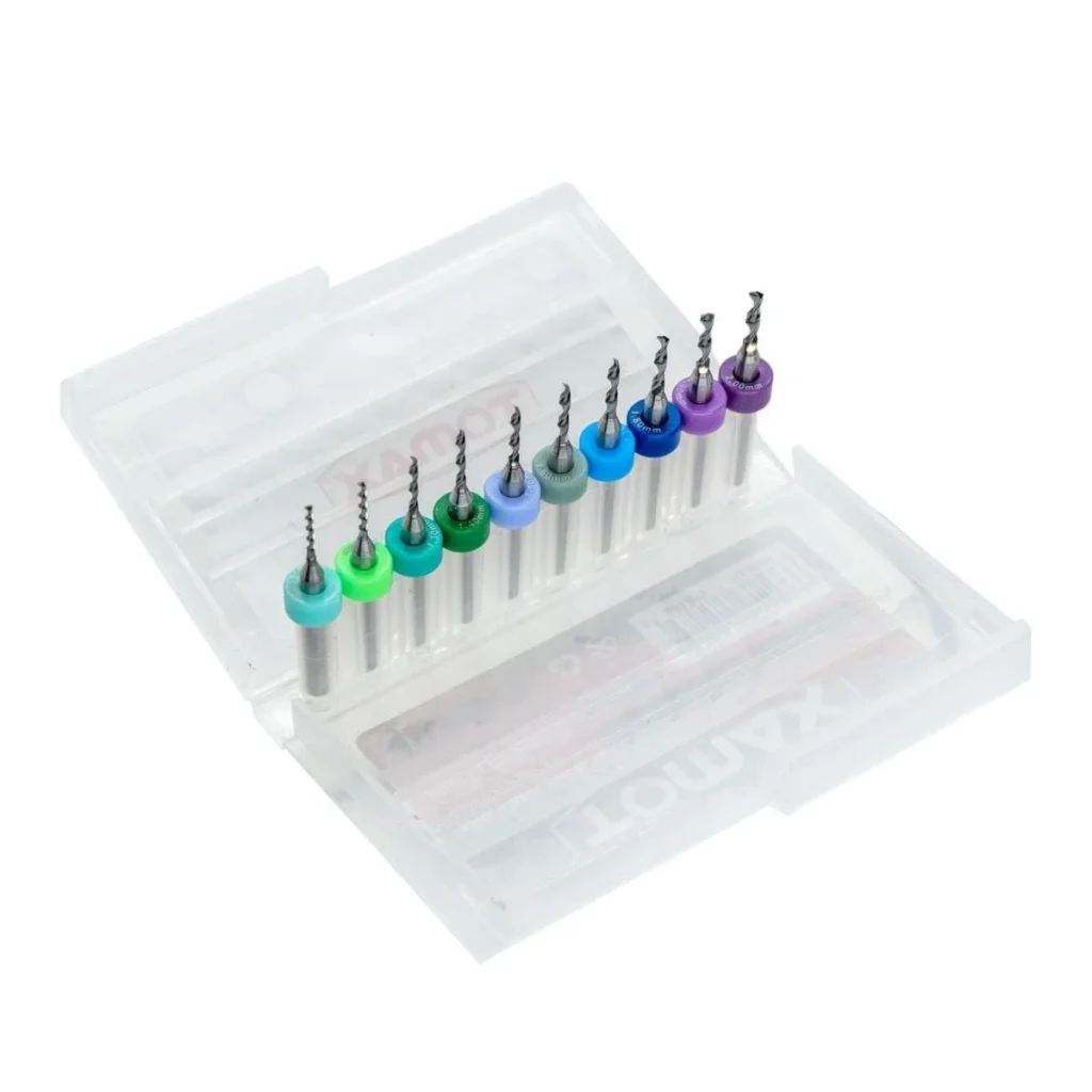 Mikro Matkap Ucu Seti 0.3 – 1,2 mm (10 parça)
