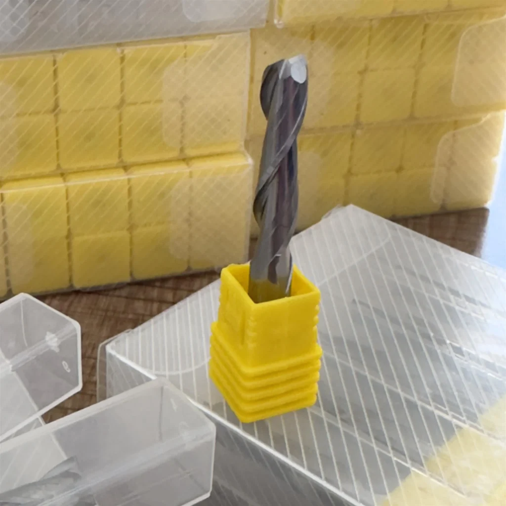 Ø6×22 MDF Ahşap Pleksi Alüminyum Parmak Freze Karbür Uç