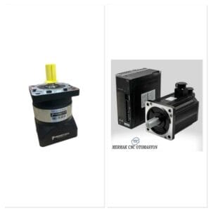 120PLF5 Planet Redüktör 1/5 (130 Flanş Servo) + 3.8KW Servo Motor Seti 130ST-M15025 T3a-L50F-RABF Seti