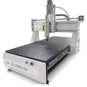CNC Router 1500x800 M002 - 2,2 kW 24000 rpm GDZ Spindle ER32 Su Soğutmalı Sessiz, Çelik Profil Üzeri Ahşap Tabla