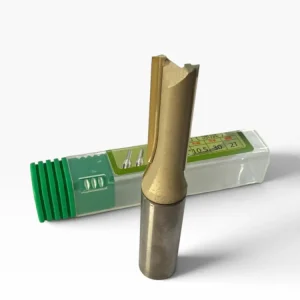 Karbür TiN Kaplı Jilet Freze S5 1/2" Sap Ø10.5 x 30 mm 2 Ağız