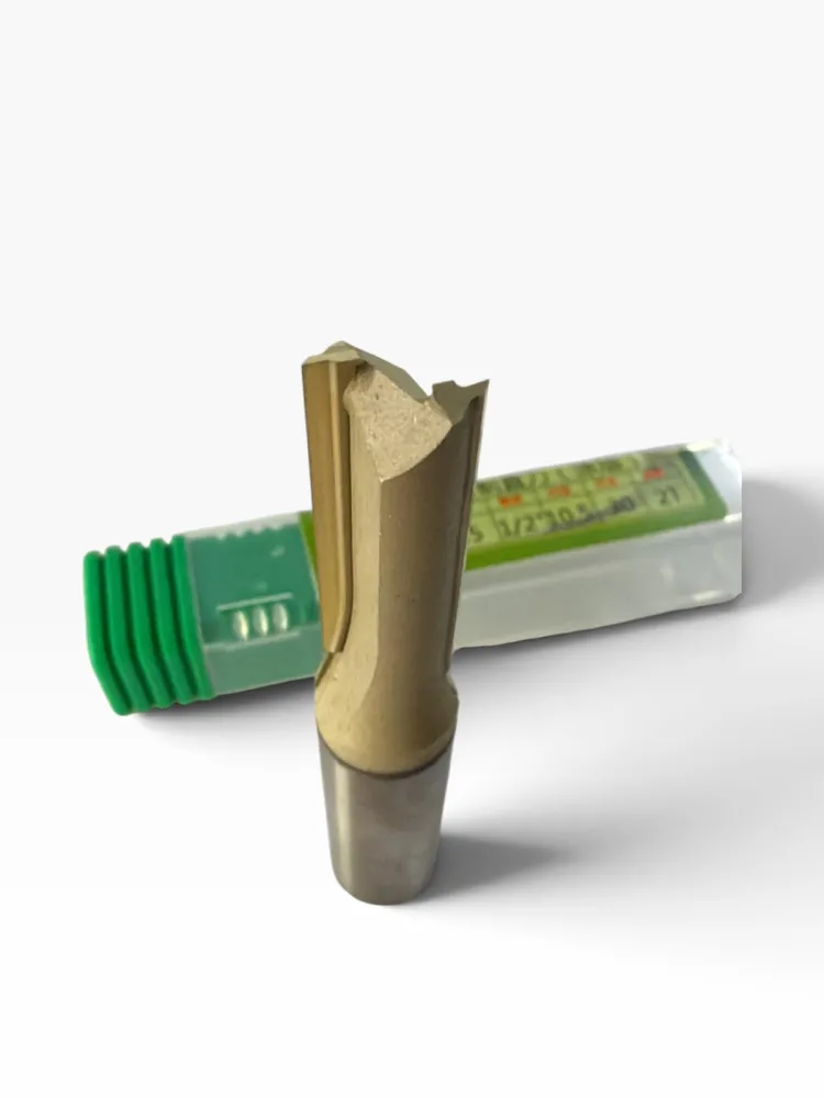 Karbür TiN Kaplı Jilet Freze S5 1/2" Sap Ø10.5 x 30 mm 2 Ağız