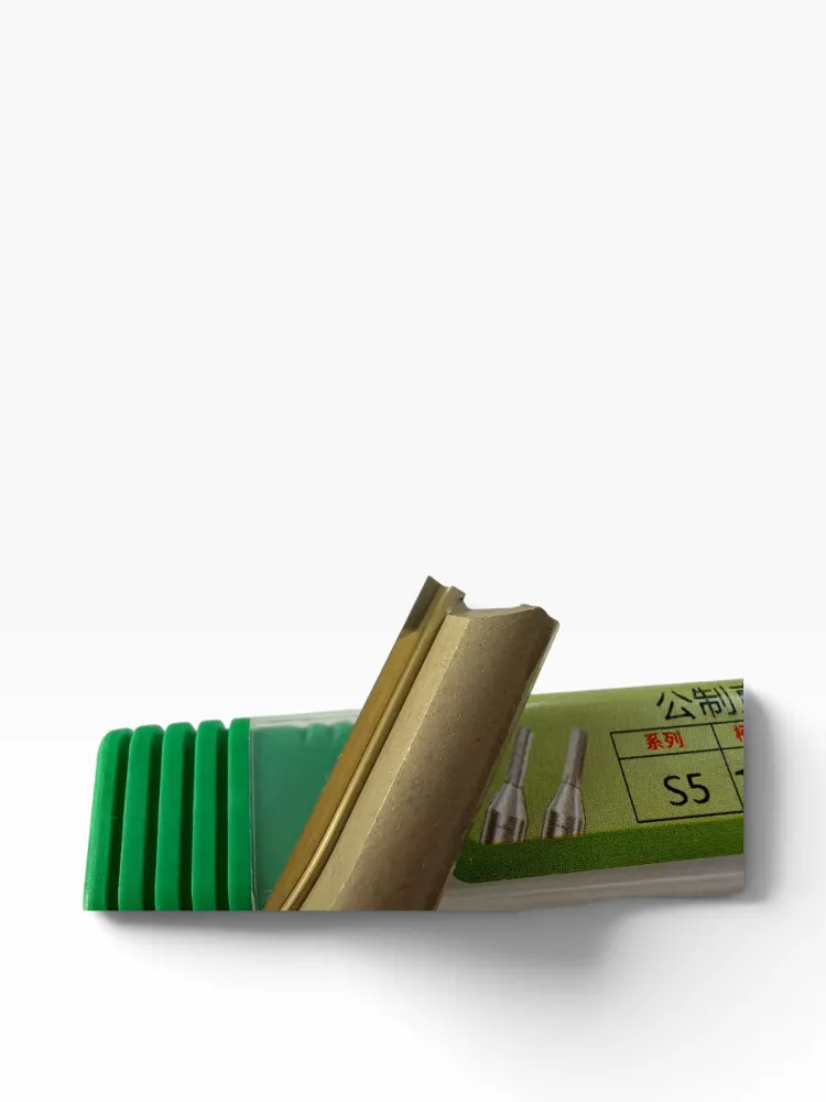 Karbür TiN Kaplı Jilet Freze S5 1/2" Sap Ø10.5 x 30 mm 2 Ağız