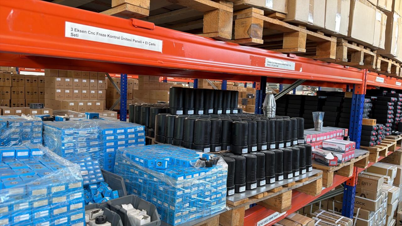 Real stock infrastructure for this product group