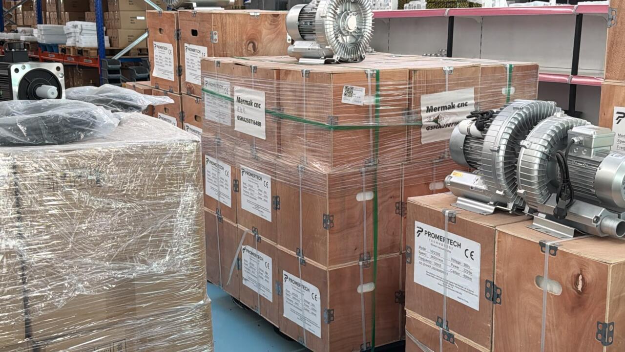 Mermak CNC vakum pompası stoğu